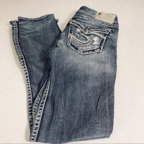 silver jeans suki mid slim